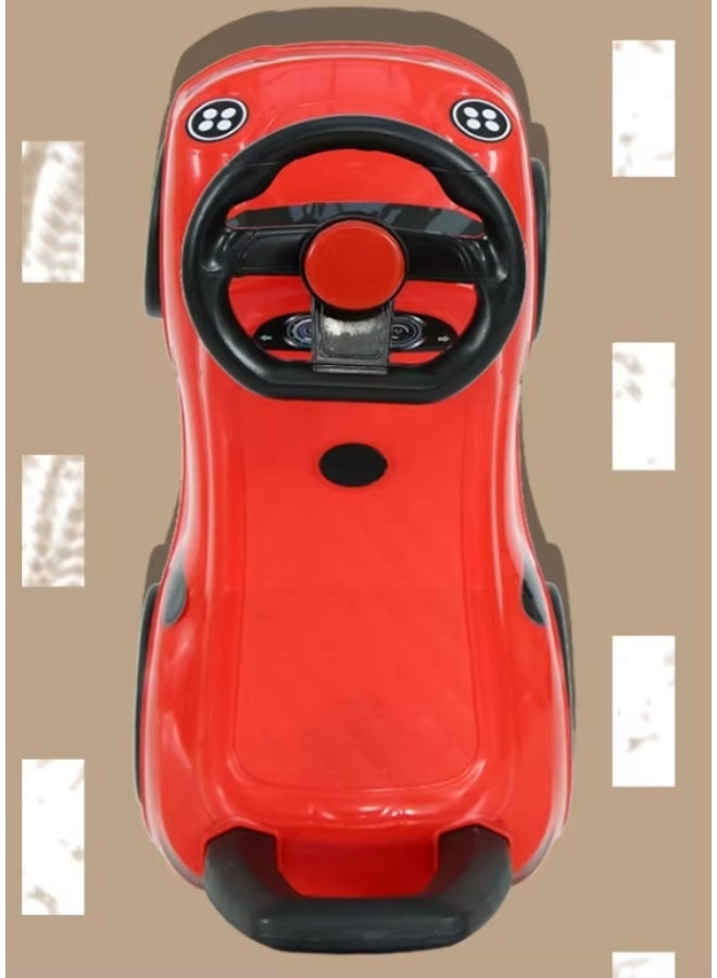 DAT Baby Ride-On Push Car for Toddlers with Safety Backrest, Horn Steering Wheel & Anti-Skid Tyres – 50×21.5×32cm - Image 5